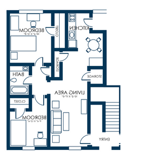 New Employee 住房 Floor Plan